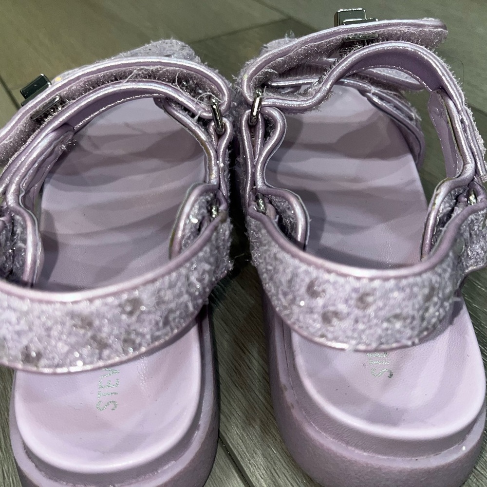 Steve Madden Girls JMONA Purple Lavender Lilac Sandals - Picture 5 of 9